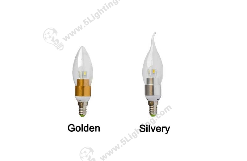 3W Led Candelabra Bulbs E12-1