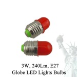 Globe LED Light Bulbs Liberty Torch-E27-3W-Red-1