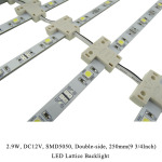 LED Lattice Backlight-SMD5050-Double-side-250mm-details-2