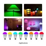 Bluetooth Smart Light Bulbs RGBW - 7W - A - Applications