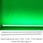 Green LED Tube Lights T5 - 1