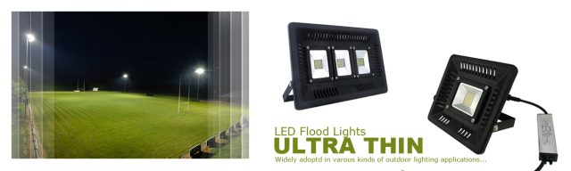 ultra thin led flood light outdoor lighting waterproof