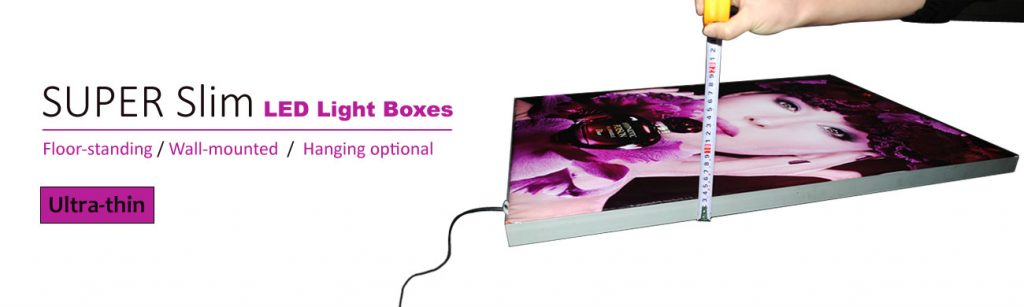 Super Slim LED Light Boxes