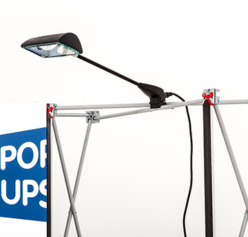 How To Use Pop-up Display Lights Model HKW-001-150W-3