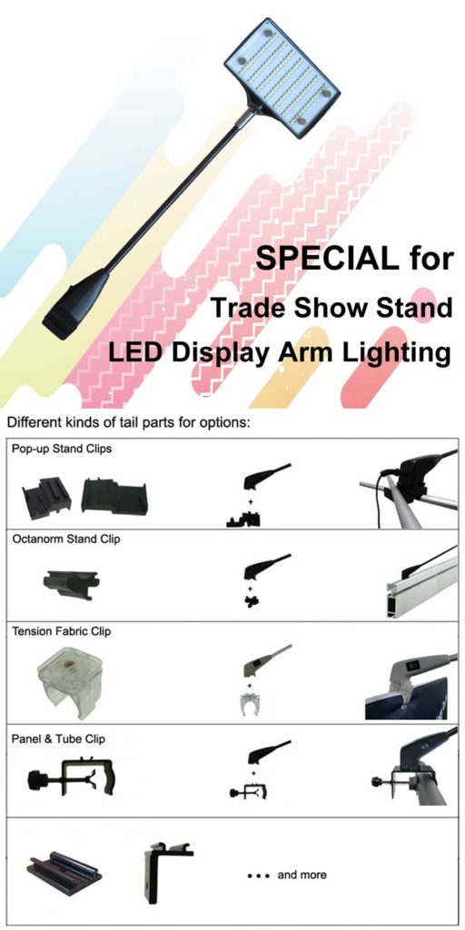 led pop up display lights model : LXS98-001-A