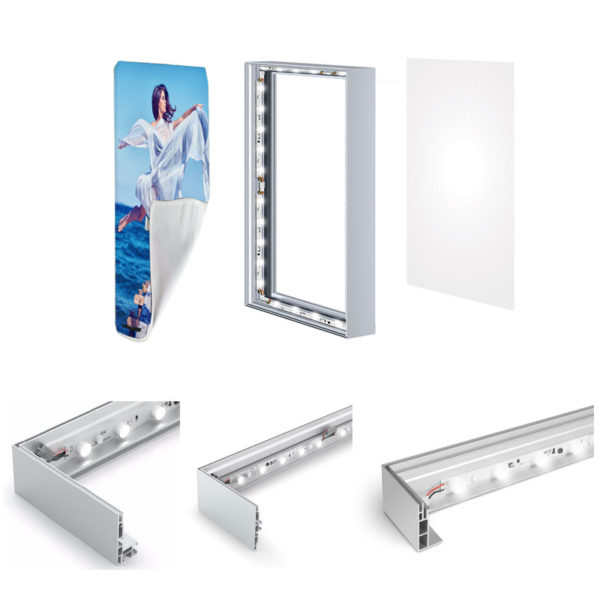 Osram edge lights for SEG light boxes