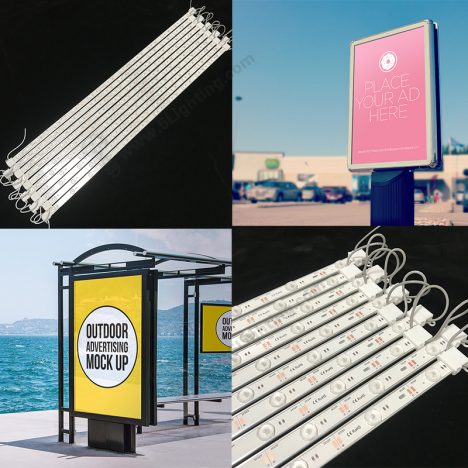 backlighting for advertisement boards