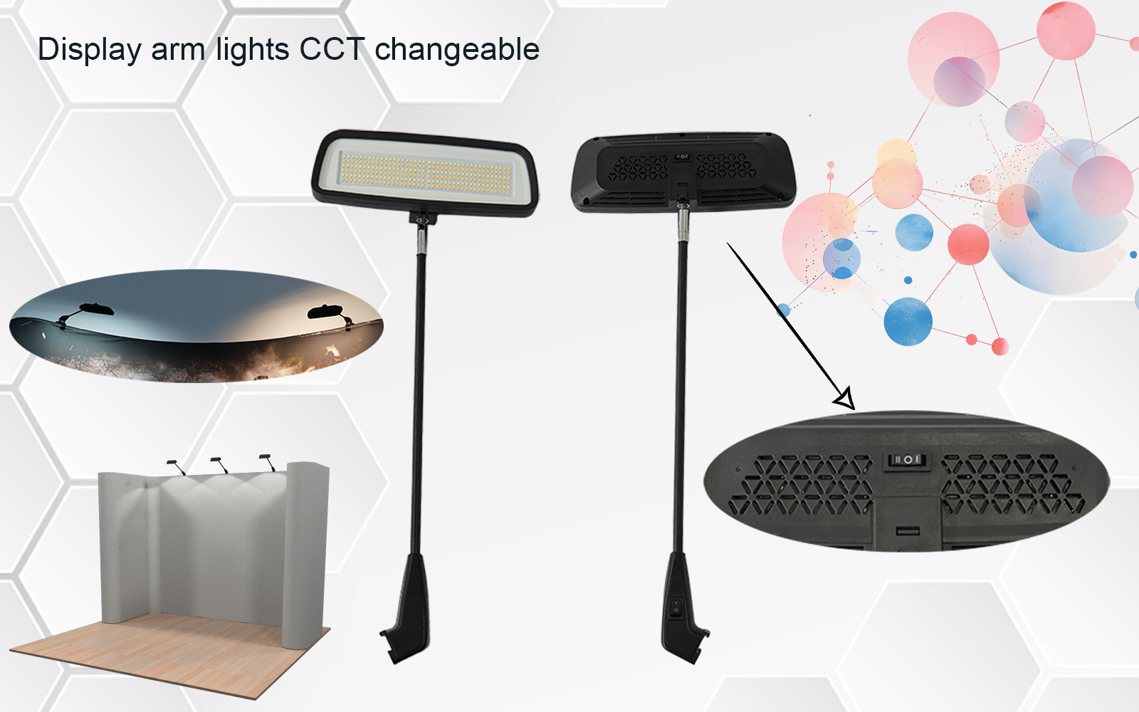 pop up display light CCT Changeable